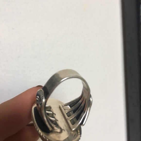 Authentic Native American Turquoise ring - Picture 5 of 6